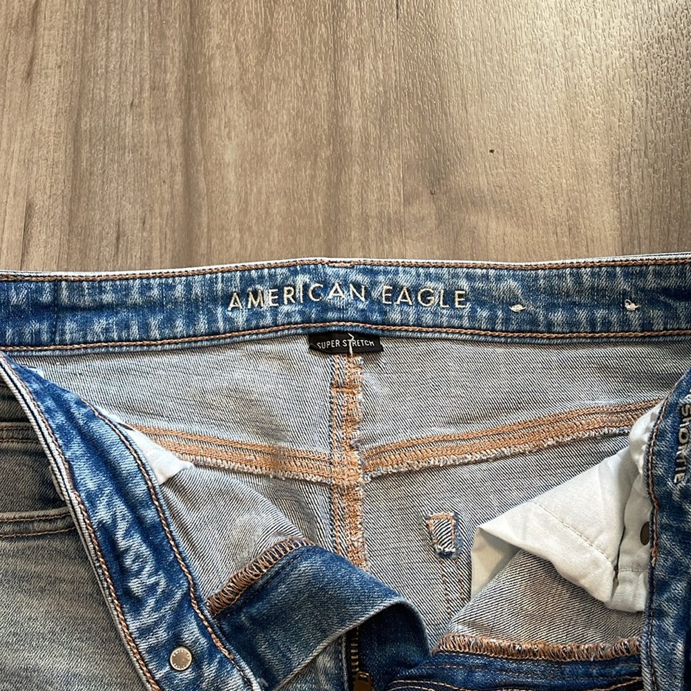 Super High Rise Jean Short - Picture 3 of 5